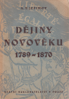 Dějiny novověku 1789-1870 - Jefimov Aleksej Vladimirovič (Novaja istorija 1789-1870)