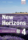 New Horizons 4 - student's book + CD -